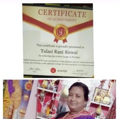 Writer Tulasirani Biswal (Das)