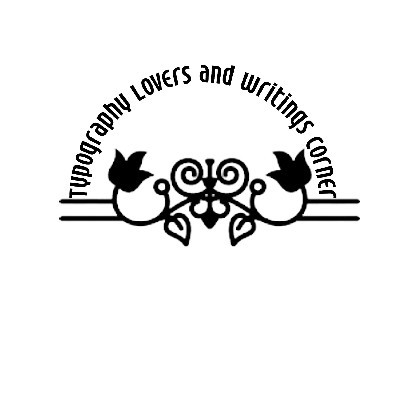 Typography Lovers And Writings Corner