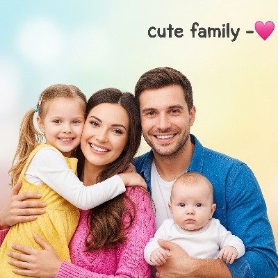 Cute family 🥰