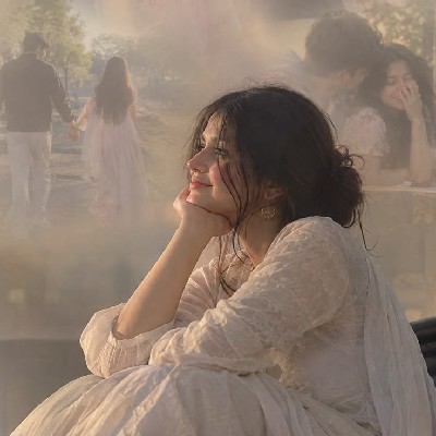 কল্পনার ক্যানভাস "(Miss Das)"