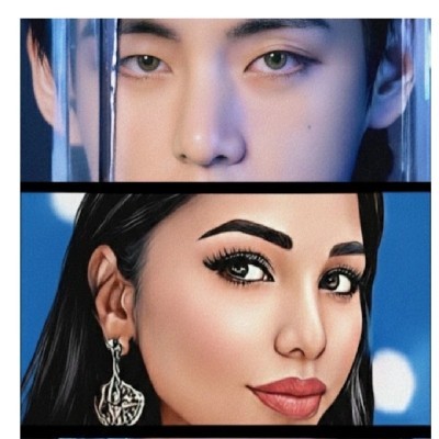 💜bts  fan  isha 💜... 😊