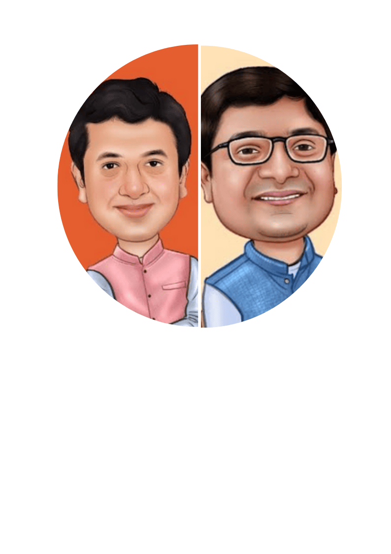 Harsh Pamnani and Manish Pandey