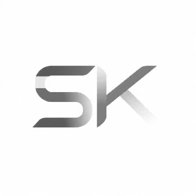 Blue line "S. K"