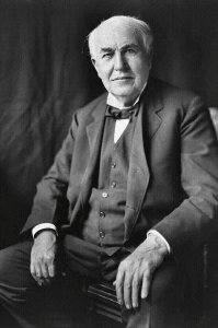 Thomas Edison, my ideal....
