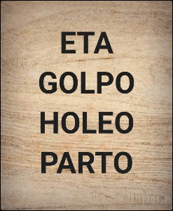 ETA GOLPO HOLEO PARTO
