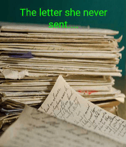 The letter she never sent....