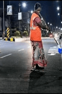 துப்புரவு பணியாளர்