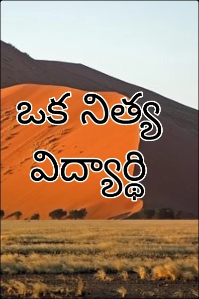 ఒక నిత్య విద్యార్థి