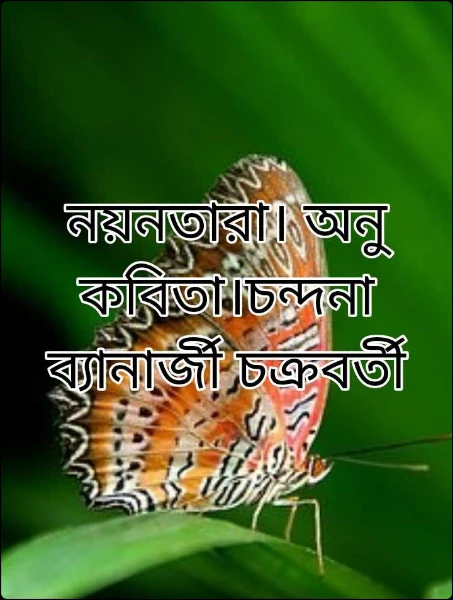 নয়নতারা। অনু কবিতা।চন্দনা ব্যানার্জী চক্রবর্তী