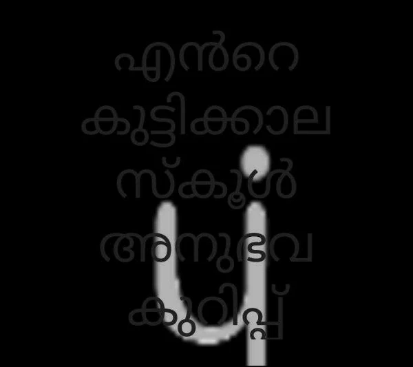 എൻറെ കുട്ടിക്കാല സ്കൂൾ അനുഭവ കുറിപ്പ്