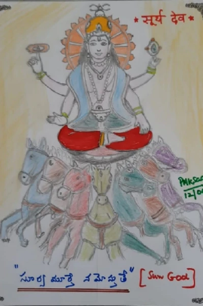 పద్యకవిత..195 ( సప్తాశ్వ రథమారూఢం.)