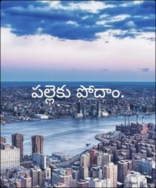 పల్లెకు పోదాం.