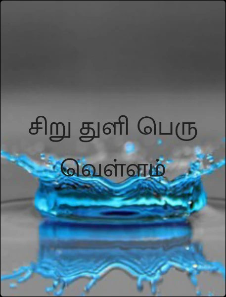 சிறு துளி பெரு வெள்ளம்