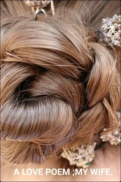 A LOVE POEM ;MY WIFE.