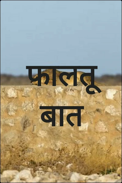 फालतू बात