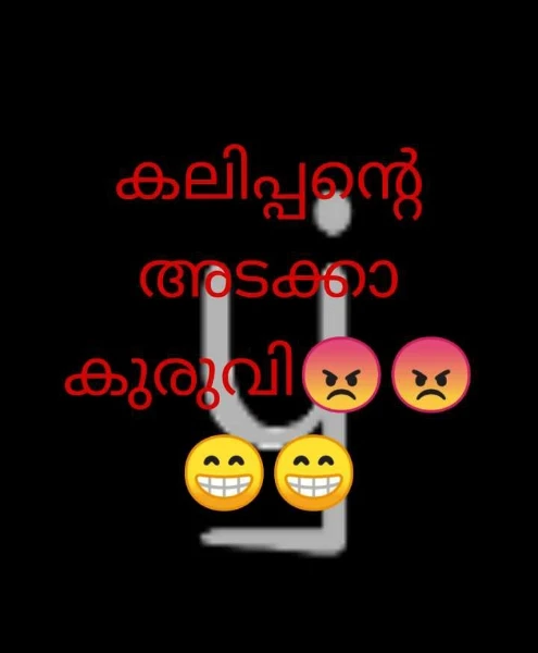 കലിപ്പന്റെ അടക്കാ കുരുവി😡😡😁😁