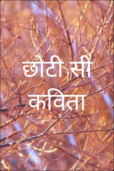छोटी सी कविता