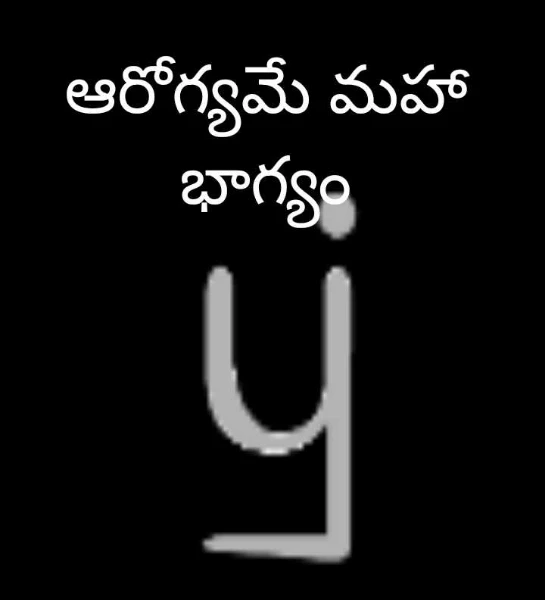 ఆరోగ్యమే మహా భాగ్యం