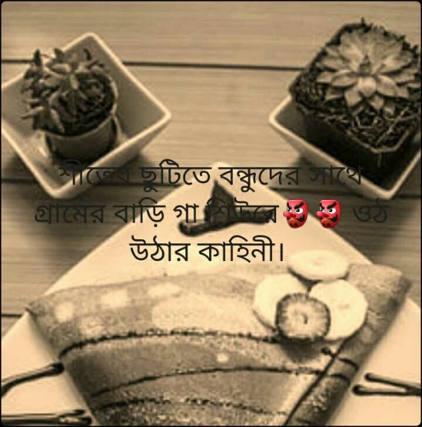 শীতের ছুটিতে বন্ধুদের সাথে গ্রামের বাড়ি গা শিউরে👺👺 ওঠ  উঠার কাহিনী।