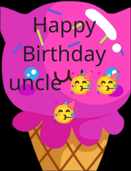 Happy Birthday uncle 🥳🥳🥳