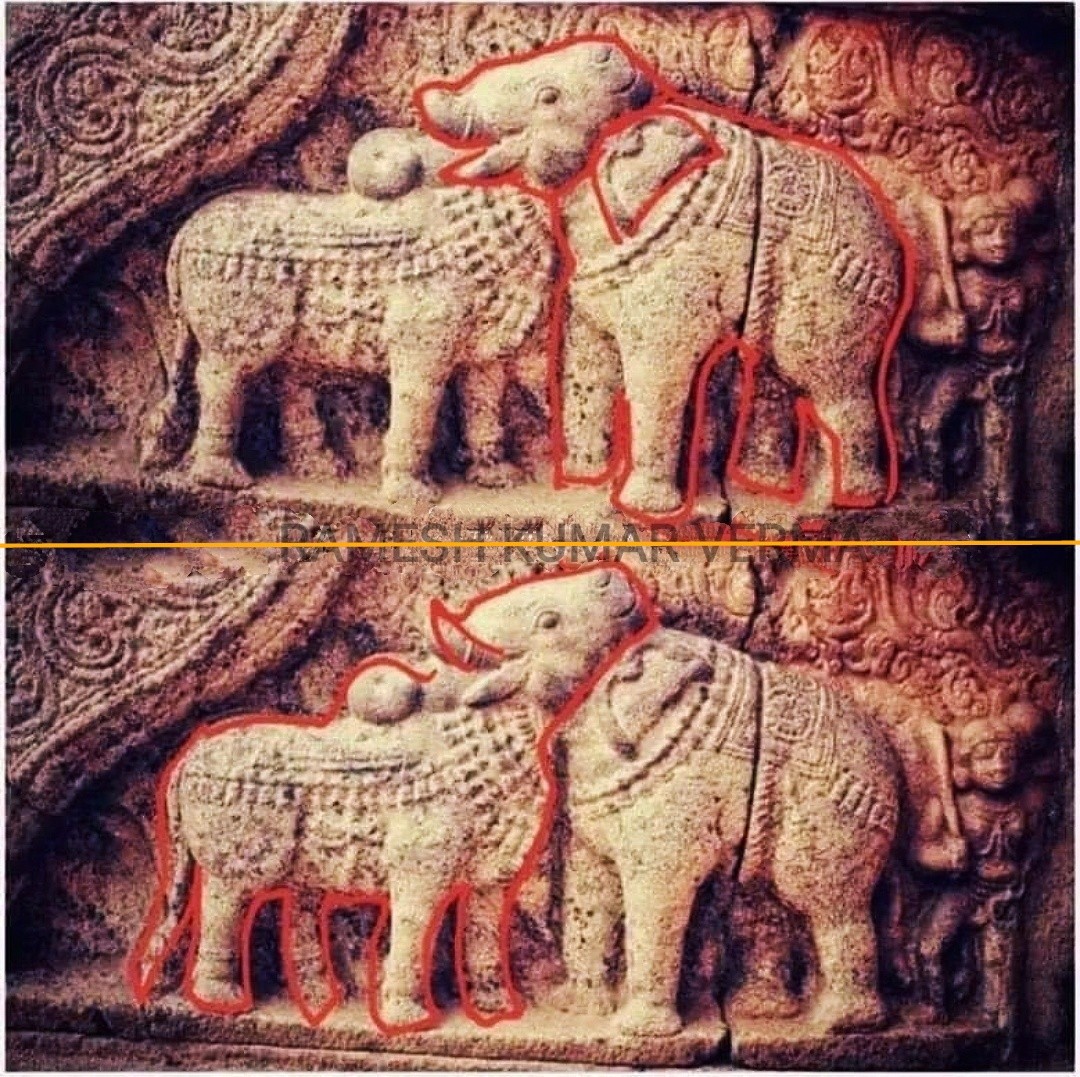 वास्तुकला में दृष्टि भ्रम मूर्तिया