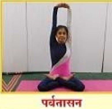 भाग . 3) पर्वतासन :-