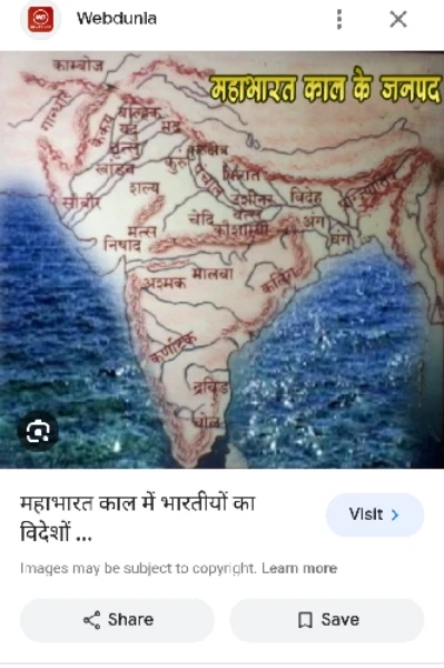 महाभारत काल के 16 महाजनपद