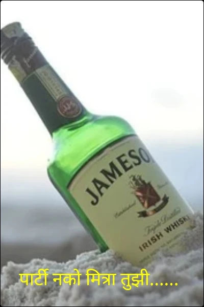 पार्टी नको मित्रा तुझी......