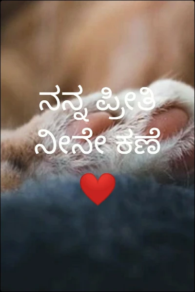 ನನ್ನ ಪ್ರೀತಿ ನೀನೇ ಕಣೆ ❤
