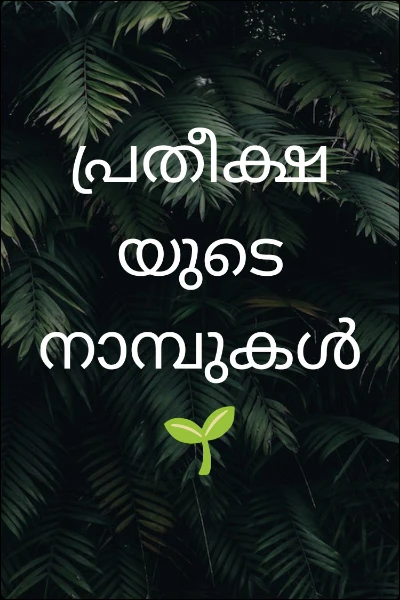 പ്രതീക്ഷയുടെ നാമ്പുകൾ 🌱