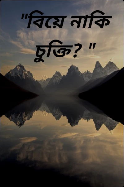 "বিয়ে নাকি চুক্তি? "