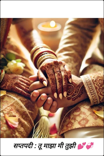 सप्तपदी : तू माझा मी तुझी 💕💞
