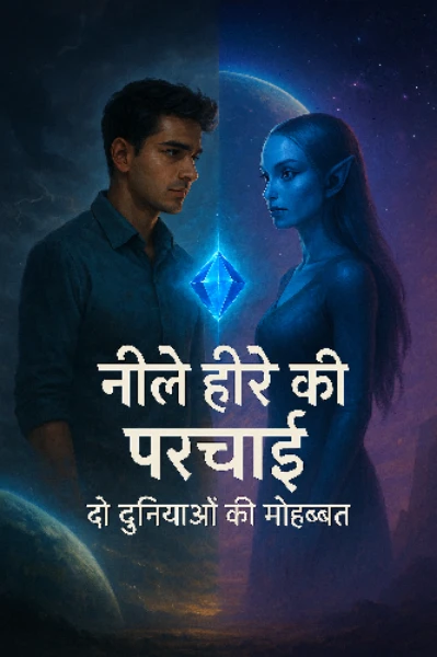 *नीले हीरे की परछाई,*( दो दुनिया की मोहब्बत,)लेखिका! शिवांशी उपाध्याय!!