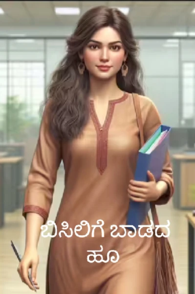 ಬಿಸಿಲಿಗೆ ಬಾಡದ ಹೂ