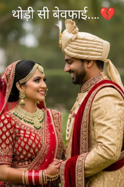 थोड़ी सी बेवफाई....💔