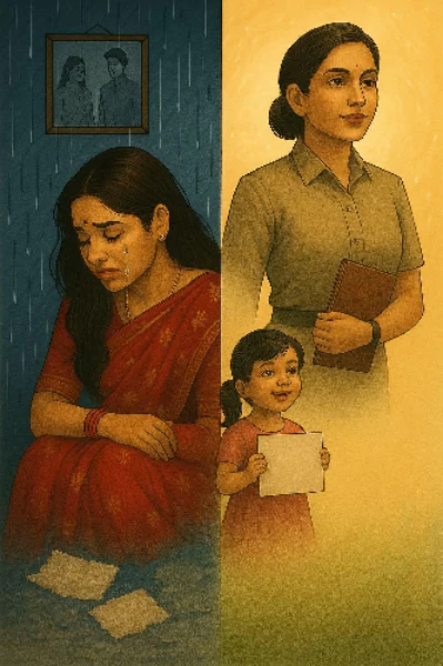 "જ્યાંથી તૂટી ત્યાંથી ઉગતી ગઈ"