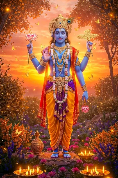 ओम विष्णवे नमः