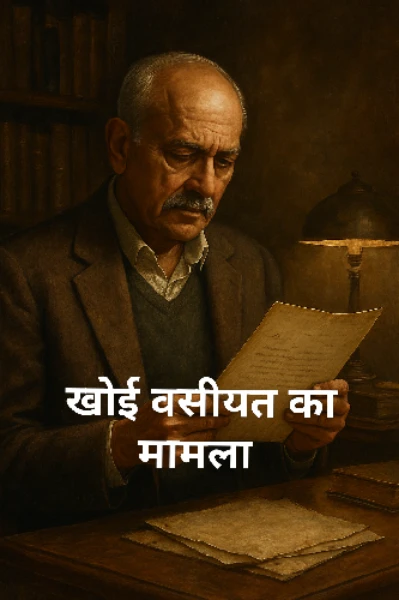 खोई वसीयत का मामला(The Case Of Lost Will)