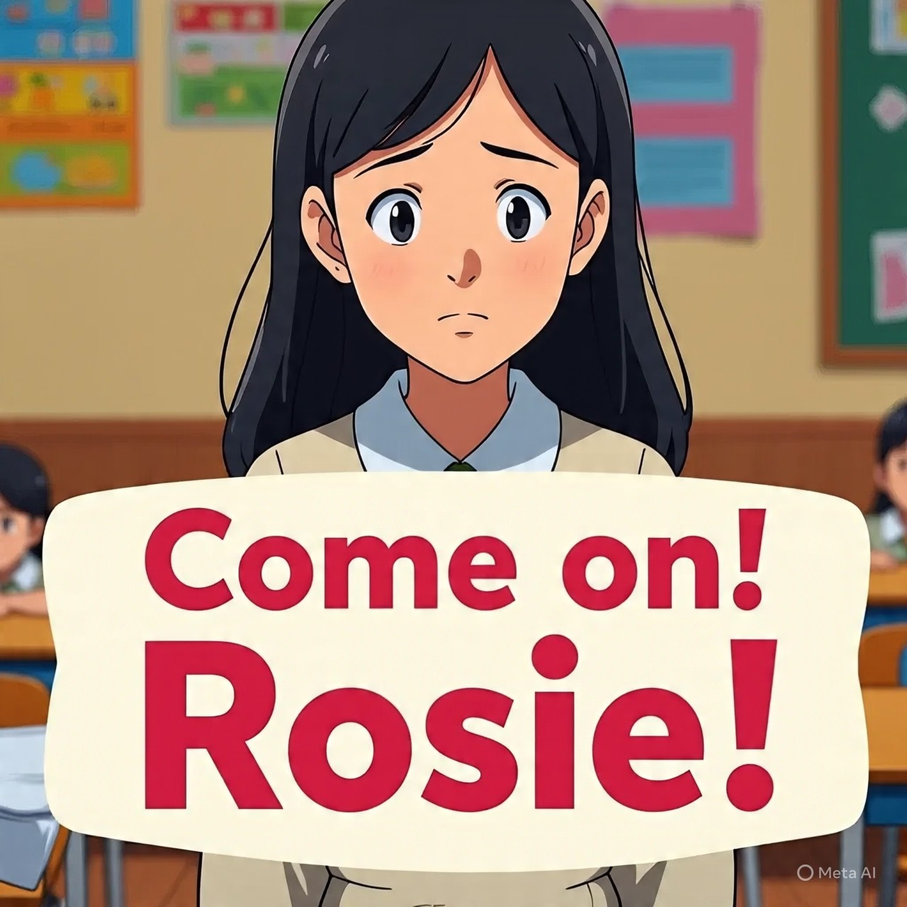 Come on! Rosie!