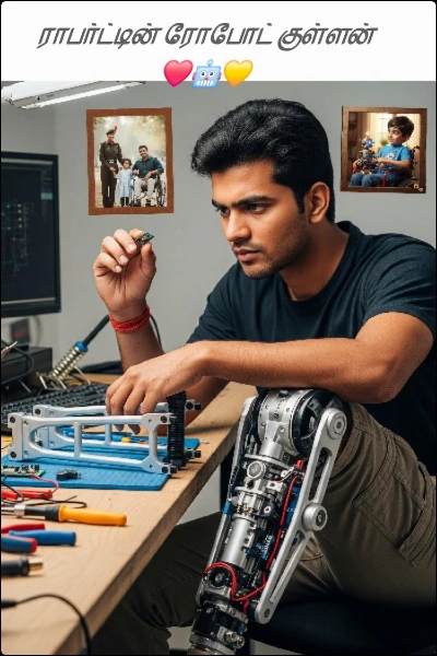 ராபர்ட்டின் ரோபோட் குள்ளன்❤️🤖💛