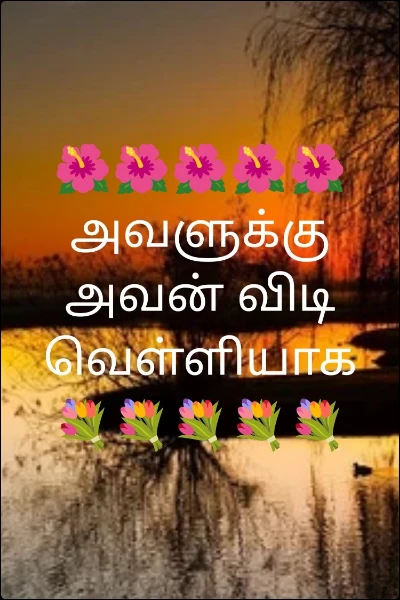 🌺🌺🌺🌺🌺 அவளுக்கு அவன் விடிவெள்ளியாக 💐💐💐💐💐