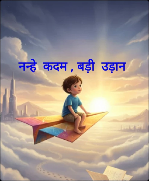 नन्हे  कदम , बड़ी  उड़ान