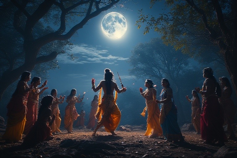 রাসযাত্রা: ভগবান শ্রীকৃষ্ণের ঐশ্বরিক নৃত্য ও চিরন্তন প্রেম-ভক্তির উৎসব