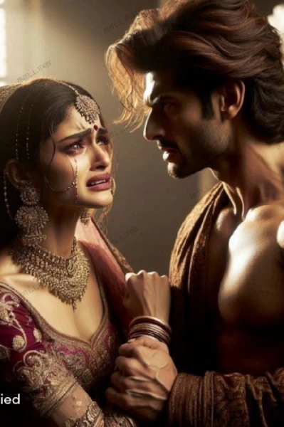 (முடிவுற்றது )காட்டானின் கைதியவள்