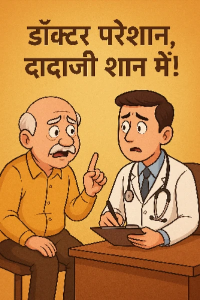 🤭 "डॉक्टर परेशान, दादाजी शान में!"