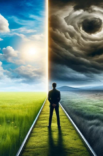 A Game of Light and shadow.