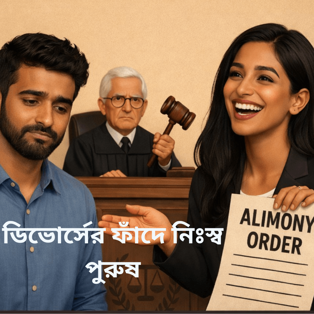 ডিভোর্সের ফাঁদে নিঃস্ব পুরুষ