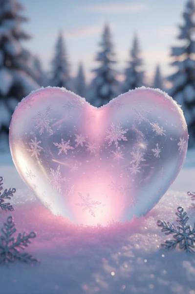 برف کی چادر تلے دل❄️💖-1