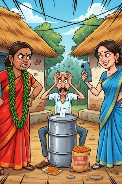 দুই সতীনের নির্বাচন
