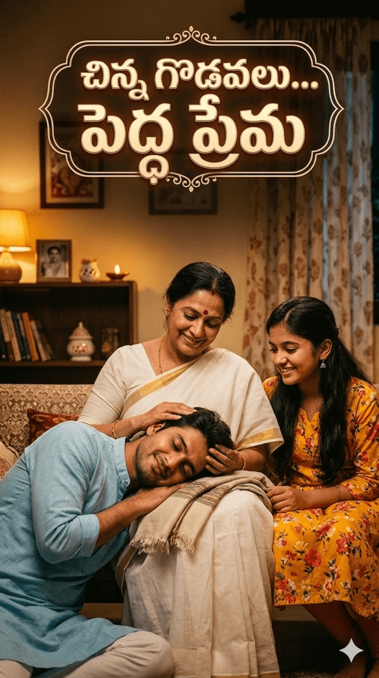 చిన్న గొడవలు… పెద్ద ప్రేమ
